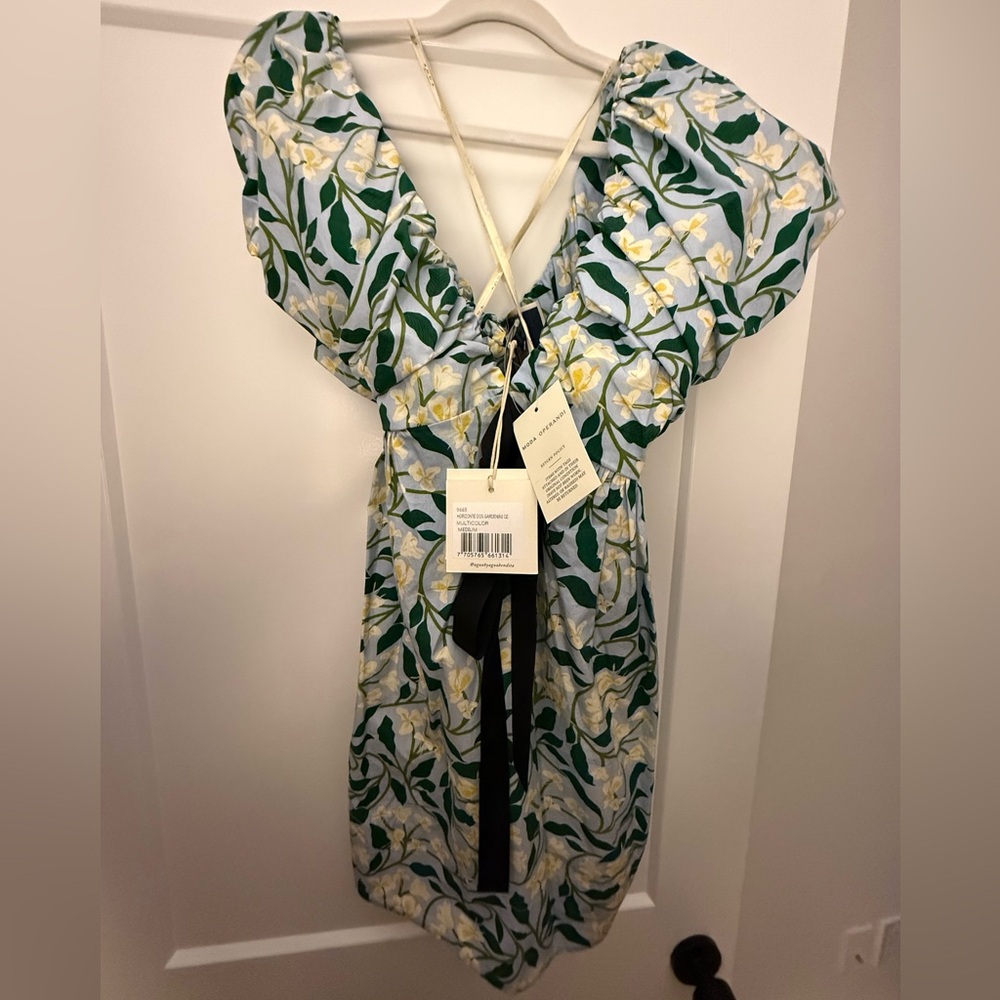 Agua by Agua Bendita Blue Floral Mini Dress - Picture 2 of 8